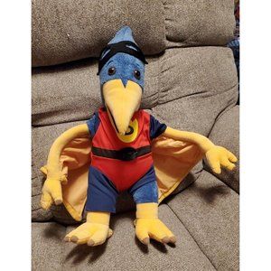 Build A Bear Blue Pterodactyl Plush Wingspan Flying Dinosaur superhero costume
